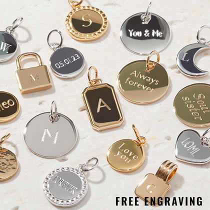 Tag Pendant Silver